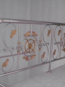 ราวกันตก เสาบันได copper8