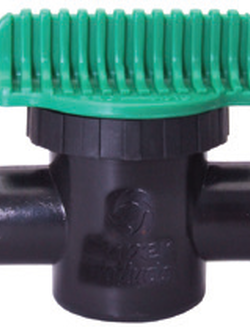 LV 34 PE วาล์ว เกลียวนอก 3/4” ต่อท่อพีอี