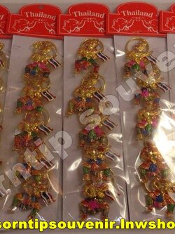 พวงกุญแจโขนยักษ์ THAILAND โลหะ