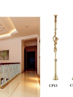 ราวกันตก เสาบันได Copper6