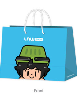 ถุงกระดาษ Lnwshop - Basket Boy