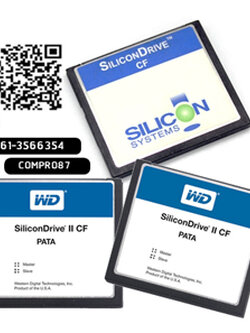 WD, Silicon Drive, 2GB, Compact Flash Card ,(CF)