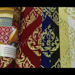 วอลเปเปอร์ติดผนัง ลายไทยเทพพนม