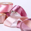 พร้อมส่ง ริบบิ้นผ้า เกาหลี Glossy สีสวย มันเงา ขนาด 4 ซม.