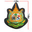 อาร์มกระทรวงฯ ขนาด 6x7ซม. /ตัดขอบ ติดตีนตุ๊กแก