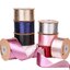 พร้อมส่ง ริบบิ้นผ้า เกาหลี Glossy สีสวย มันเงา ขนาด 4 ซม.