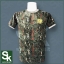 เสื้อยืดลายพราง-แขนจั๊ม ผ้ากีฬา /(ป่าไม้)..