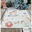 กระดาษแนปกิ้น, ลายยูนิคอร์น, ลายการ์ตูน, ลายม้ายูนิคอร์น, ลายยูนิคอร์นกับขนม, พื้นหลังสีขาว