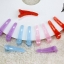 โครงกิ๊บหนีบพลาสติก 4 สี แพค 20 ตัว(แบบสีโปร่ง)#GG25