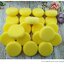 ฟองน้ำเดคูพาจ, ฟองน้ำทรงกลมแบนสำหรับงานเดคูพาจ, Round sponges art DIY tools, อุปกรณ์เดคูพาจเบื้องต้น, ฟองน้ำงานศิลปะ, ฟองน้ำอย่างดี