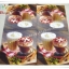 กระดาษแนปกิ้นยุโรป, ลายกาแฟคาปูชิโน่, ลายกาแฟใส่ชินนาม่อน, ลายถาดไม้, พื้นหลังสีน้ำตาล, ลายกาแฟ, ลายแก้วกาแฟ, ลายเกี่ยวกับร้านกาแฟ, ลายคาเฟ่