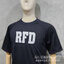 เสื้อยืดดำ RFD /ผ้าAirFlow*