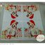 กระดาษแนปกิ้น ลายChristmas pup, ลายหมา, ลายสุนัข, ลายน้องหมา, ลายลูกหมา, ลายหมาคริสต์มาส, ลายหมากับกล่องของขวัญ, ลายหมาใส่หมวกสีแดง, พื้นหลังสีขาว