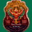 เหรียญพ่อท่านเขียว วัดห้วยเงาะ หลังพญาครุฑ เนื้อทองแดงนอก ลงยาไล่สี รุ่นเพชรทักษิณ ปี 2564 สวยงามมาก พร้อมกล่องเดิม