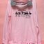 เสื้อฮู้ดสีชมพู แขนยาว หมวกชมพู หูหมีเทา สกรีนตามสั่ง ลายการ์ตูน