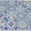 กระดาษแนปกิ้น ลายกระเบื้องโบราณ วินเทจ ลายสีฟ้าหลายแบบ Tiles Blue