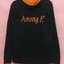 เสื้อฮู้ดทีม ดำส้ม ปักเปลี่ยนชื่อ