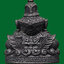 พญาราหูอมจันทร์ กลับร้ายกลายเป็นดี หลวงพ่อทอง วัดสำเภาเชย จ.ปัตตานี เนื้อสัมฤทธิ์ รุ่นแซยิด 93 ปี 2553 สวยงามหายาก