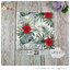 กระดาษแนปกิ้นยุโรป ,ลาย Hibiscus, ลายดอกไม้, ลายดอกชบา, ลายใบมอนสเตอร่า, ลายใบไม้, ลายทรอปิคอล, ลายแนวทะเล, พื้นหลังสีขาว, ลายดอกไม้สีแดง