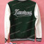 เสื้อกันหนาว เบสบอล สีเขียว ลายตามสั่ง เช่น มหาวิทยาลัยเกษตรศาสตร์