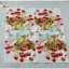 กระดาษแนปกิ้น ลายเชอรี่สีแดงกับหมวกสีน้ำตาล, ลายเชอรี่, ลายหมวกสีน้ำตาล, ลายเชอรี่ในฤดูร้อน, ลายผลไม้, พื้นหลังสีอ่อน, SUMMER CHERRY