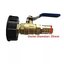ฝาปิดพร้อมวาล์วสำหรับแท้งพลาสติก IBC 1000 L