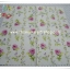 กระดาษแนปกิ้น ลายดอกสีชมพู พื้นหลังสีขาว