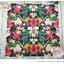 กระดาษแนปกิ้นยุโรป ,ลาย Paradise Flowers on Black, ลายดอกไม้, ลายดอกไม้สีสด, ลายดอกชบา, ลายทรอปิคอล, ลายดอกไม้หลายชนิด, ลายดอกไม้พื้นหลังสีดำ, ลายแนวทะเล