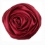 ดอกกุหลาบริบบิ้นผ้าซาติน ขนาด 4.5 ซม. 10 สี#CR028
