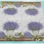 กระดาษแนปกิ้นยุโรป, ลาย Lavender scene cream, ลายดอกลาเวนเดอร์สีม่วง, พื้นหลังสีขาว, ลายดอกลาเวนเดอร์, ลายดอกไม้โทนสีม่วง