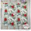 กระดาษแนปกิ้นยุโรป ,ลาย Hibiscus, ลายดอกไม้, ลายดอกชบา, ลายใบมอนสเตอร่า, ลายใบไม้, ลายทรอปิคอล, ลายแนวทะเล, พื้นหลังสีขาว, ลายดอกไม้สีแดง