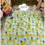กระดาษแนปกิ้น, ลายมะนาวเล็กๆ, ลายดอกไม้เล็กๆ, ลายดอกไม้สีขาว, ลายดอกไม้, ลายเลม่อน, ลายมะนาว, ลายผัก, ลายผลไม้, ลายเล็กๆ, พื้นหลังสีฟ้าอ่อน