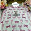 กระดาษแนปกิ้น, ลายโบว์สีชมพูหลายแบบ, ลายโบว์, ลายโบว์สีชมพู, ลายเด็กผู้หญิง, ลายเล็กๆ, ลายเด็กๆ, ลายเต็มผืน, พื้นหลังสีขาว