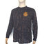 เสื้อยืดลายพรางดำล้วน-ป่าไม้ /แขนยาว(ฟองน้ำไหล่-ศอก)ผ้ากีฬา 7XL รอบอก 54 นิ้ว