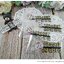 ตัวเลขสำหรับติดนาฬิกา, ตัวเลขอารบิก, อุปกรณ์diy, แบบ 1 ชุด