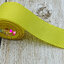 ริบบิ้นผ้าลูกฟูก สีเหลือง (640 Lemon) #PC28