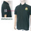 โปโลสีเขียวหัวเป็ด ปักแขนขวา"10"