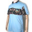 เสื้อโปโลสีฟ้า คาด-อก ลายพราง /อุทยานฯ (ผ้ากีฬา)-