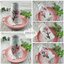 SALE !!! ขวดแก้วเดคูพาจ, แจกันเดคูพาจ, งานแฮนด์เมด ใส่ของได้อเนกประสงค์ ขายแบบ 1 ใบ ลายดอกแมกโนเลียสีชมพู DB005