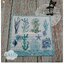 กระดาษแนปกิ้นยุโรป, ลายOcean Blue, ลายปะการัง, ลายปลาดาว, ลายใต้ท้องทะเล, ลายสัตว์ทะเล, ลายแนวทะเล, ลายทะเล, ลายหอย, โทนสีฟ้าขาว, พื้นหลังสีอ่อน