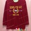 เสื้อยืด สีแดง แขนยาว สกรีนตามสั่ง SCIUS-TSU 2 SAGA Since 2004