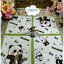 กระดาษแนปกิ้น, ลายหมีแพนด้า, ลายหมี, ลายแพนด้า, ลายสัตว์น่ารัก, ลายสัตว์, ลายสวนสัตว์, ลายเด็กๆ, พื้นหลังสีขาว, ลายแนวจีน