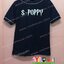 เสื้อยืด สีดำ แขนสั้น สกรีนตามสั่ง 30 P S-POPPY 04 P KOREYE 25 A AMP