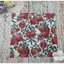 กระดาษแนปกิ้น ลายผลทับทิม ลายทับทิมสีแดง ลายผลไม้ Pomegrante พื้นหลังสีขาว