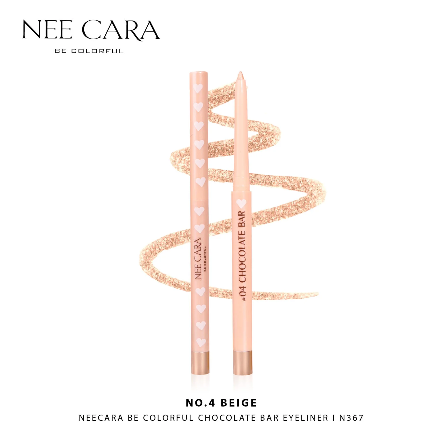 NEE CARA CHOCOLATE BAR EYELINER (N367) นีคาร่า ช็อคโกแลต บาร์ อายไลเนอร์