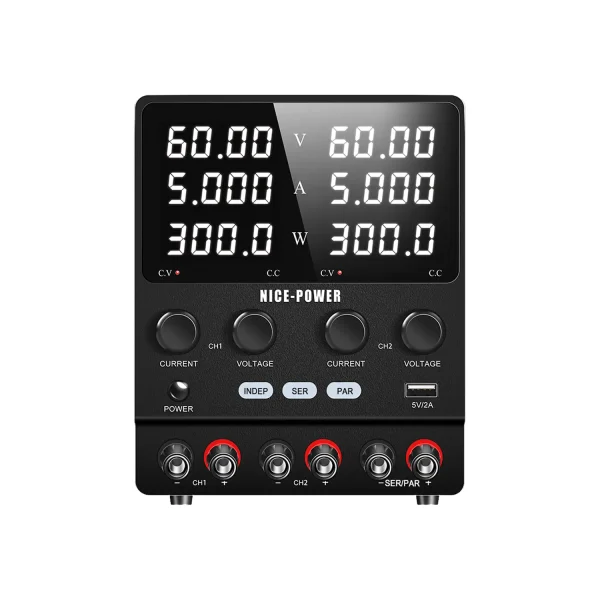 NICE-POWER SPS605-2KD 60V 5A Dual-channel DC Power Supply