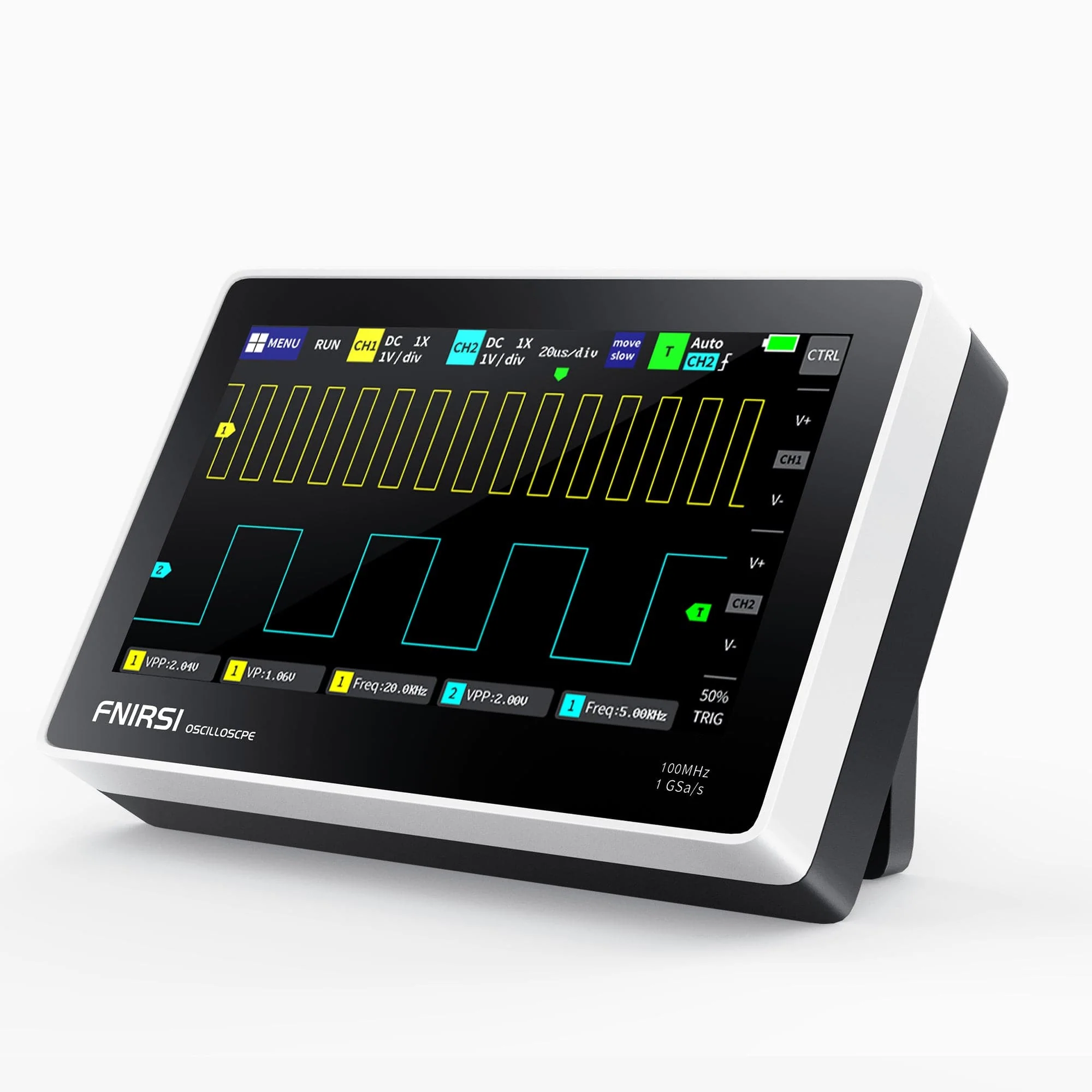 FNIRSI 1013D Dual Channel Touchable Panel Oscilloscope